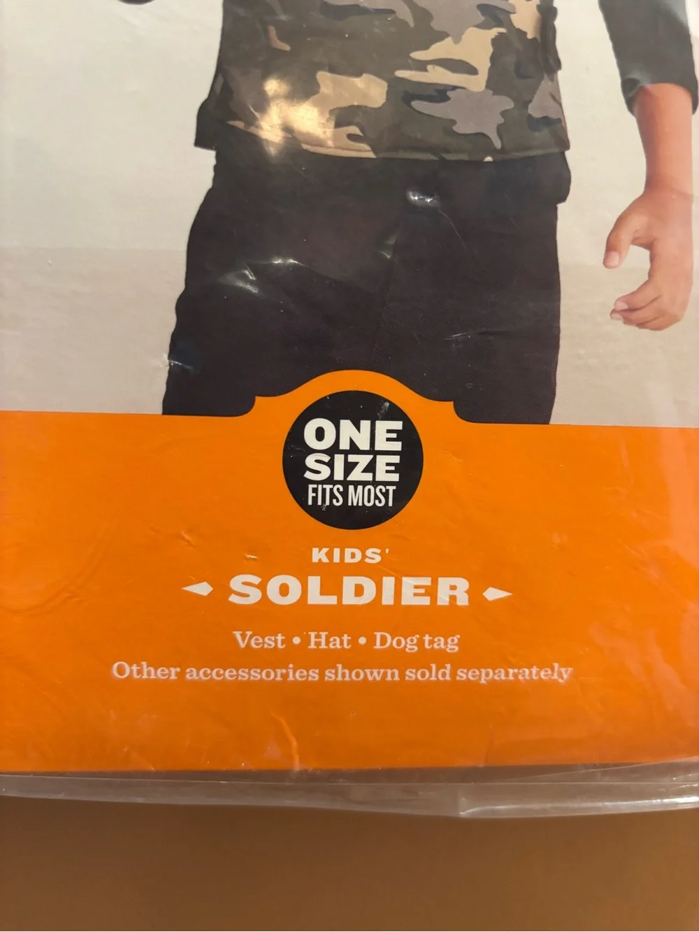 Hyde and Eek! Boutique soldier Army costume kit